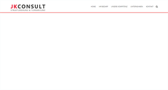Desktop Screenshot of jkconsult-online.de